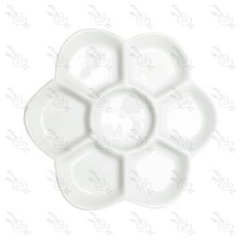 PALETA DE PORCELANA FLOR DE 6 PÉTALOS