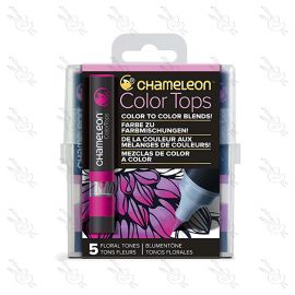 SET DE BLENDERS CHAMELEON DE COLOR TOPS TONOS FLORALES X5