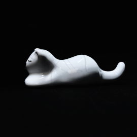 POSA PINCEL DE PORCELANA GATO