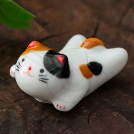 POSA PINCEL DE PORCELANA GATO 6