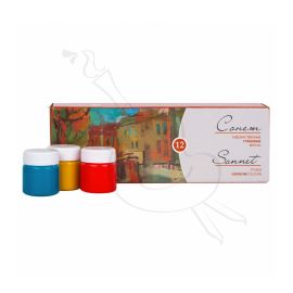 SET DE GOUACHES X12 SONNET 40ML