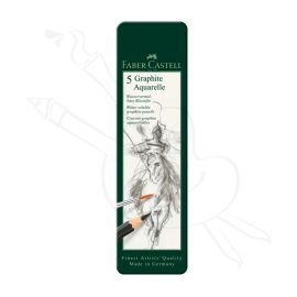 GRAFITO ACUARELABLE X5 FABER CASTELL
