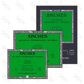 BLOCK ARCHES WATERCOLOUR GRANO FINO 300GRS