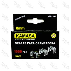 GRAPAS KAMASA 8MM 1000 PIEZAS KM-1391 KAMASA