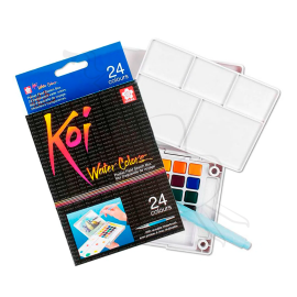 SET DE ACUARELA KOI SAKURA DE 24 PASTILLAS