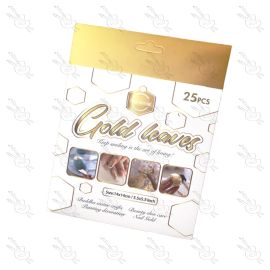 LÁMINAS DE PAN DE ORO 14 X 14CM 25H (Imit.)