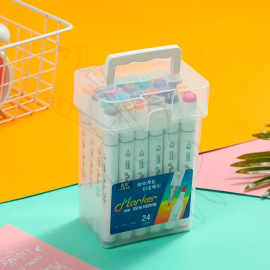 SET DE x24 MARCADORES CON DOBLE PUNTA LANKE MARKER