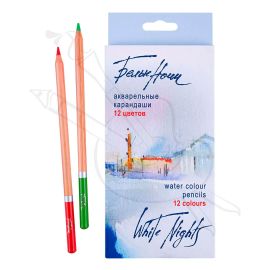 SET DE 12 LÁPICES DE COLORES WHITE NIGHTS