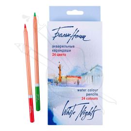 SET DE 24 LAPICES DE COLORES WHITE NIGHTS