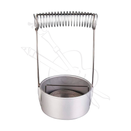 LAVAPINCEL DE ACERO CON VASO CORTO