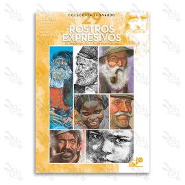 LIBRO ROSTROS EXPRESIVOS 29 COLECCIÓN LEONARDO