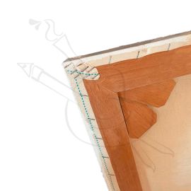 LIENZO PROFESIONAL + BASTIDOR DE CEDRO CON CUÑAS - 50X60 CM