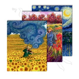 LIENZO ENUMERADO DISEÑOS VAN GOGH 40cm X 50 cm