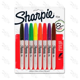 MARCADORES SHARPIE CLÁSICOS - 8 UND