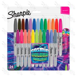 MARCADORES SHARPIE COLORES CÓSMICOS - 24 UND