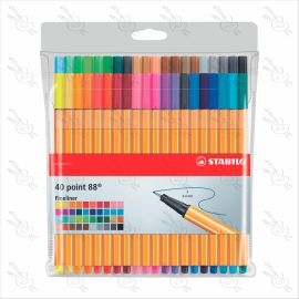MARCADORES STABILO POINT 88 - 40 UND