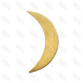 MEDIA LUNA DE MADERA PARA ESCULTURA