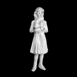 MONIGOTE BLANCO ESCALA DE 1:20 - MUJER