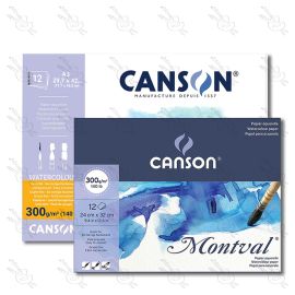 BLOCK CANSON MONTVAL EMPASTADO 300GRS