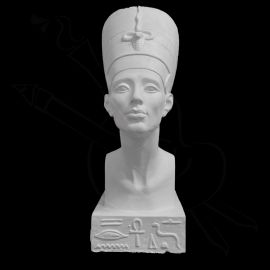 CALCO DE YESO NEFERTITIS