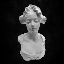 CALCO DE YESO NIÑA 2