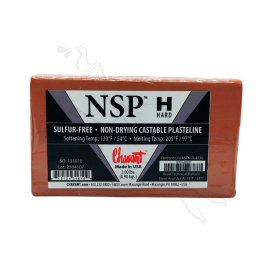PLASTILINA PROFESIONAL NSP HARD 906 GRS COLOR TERRACOTA