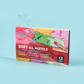 SET DE ÓLEO PASTEL X 12 GIORGIONE