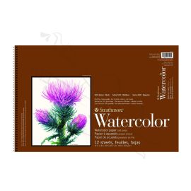 BLOCK DE ACUARELA STRATHMORE ANILLADO 300GRS 30.5 X 45.7CM