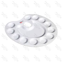 PALETA ACRÍLICA CIRCULAR CON HOYOS PIO