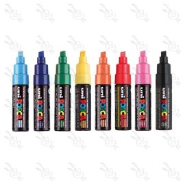 MARCADORES BASIC COLORS PC-8K POSCA X8