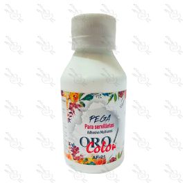 PEGAMENTO PARA SERVILLETAS ORO COLOR AF-21 120ML