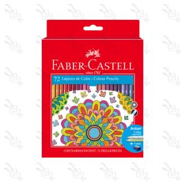 ECOLÁPICES DE COLOR PERMANENTE FABER CASTELL X72