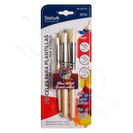 PINCELES PARA PLANTILLAS X3 - STELA