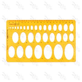 PLANTILLA ELIPSES JINSIHOU 4362