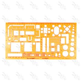 PLANTILLA INMOVILIARIO ESCALA 1:100 - 1:50 JINSIHOU 4370
