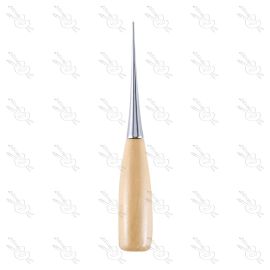 PUNZON PROFESIONAL CON MANGO DE MADERA