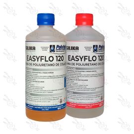RESINA DE POLIURETANO A+B EASYFLO 120 SILIKA - 2 PIEZAS