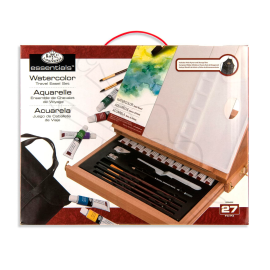 SET DE ACUARELAS CON CABALLETE ROYAL & LANGNICKEL REA4902