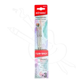 SET X3 DE PINCELES FINOS MOTARRO