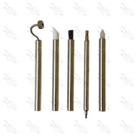 SET DE HERRAMIENTAS DE METAL PARA ESCULTURA X5