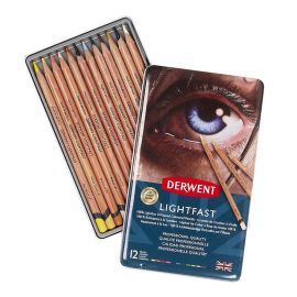 LÁPICES DE COLORES DERWENT X12 LIGHTFAST