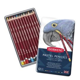 LÁPICES DE COLORES PASTEL DERWENT X12