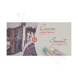 ESTUCHE DE 12 TIZAS PASTEL SONNET