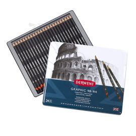 LÁPICES GRAFITO DERWENT X24