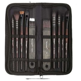 SET PINCELES PARA ACUARELA DAINAYW X10