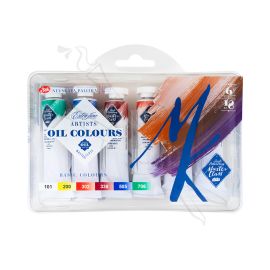 SET X6 DE OLEOS PROFESIONALES MASTER CLASS