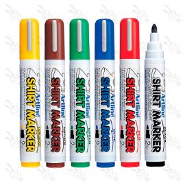 MARCADORES TEXTILES ARTLINE COLORES PRIMARIOS