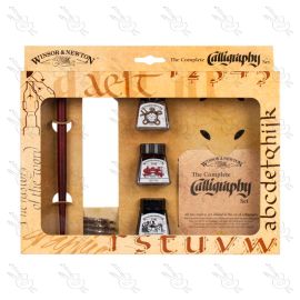 TINTA PARA CALIGRAFÍA COLLECTION W&N SET x 3 UND + ACCESORIOS