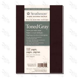 BLOCK PASTA DELGADA TONED GRAY STRATHMORE 118GRS