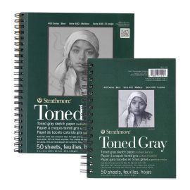 BLOCK ANILLADO TONED GRAY STRATHMORE 118GRS